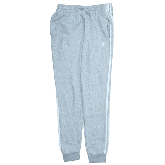 Adidas Women Grey Joggers S Regular Fit Sweatpants Elastic Waist
