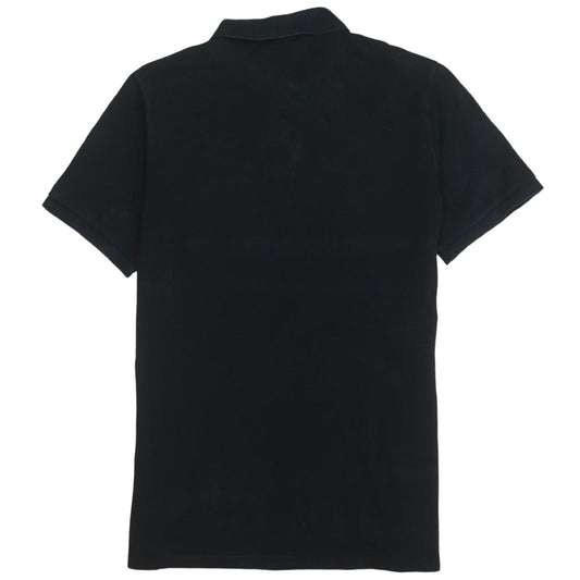 Nike Men's Black Cotton Logo Polo Shirt Size L