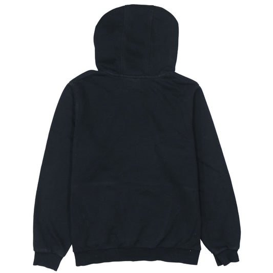 Nike Boys Black Pullover Hoodie XL 158-170cm Hooded Logo Sweatshirt