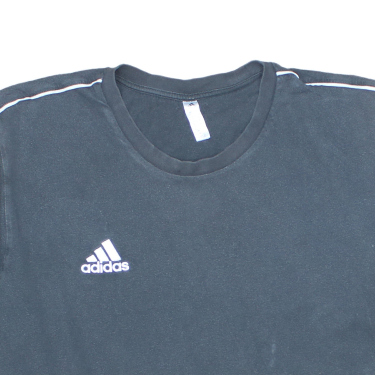 Additional view of Adidas Men's Black XL Sports Crew Neck Short Sleeve T-Shirt