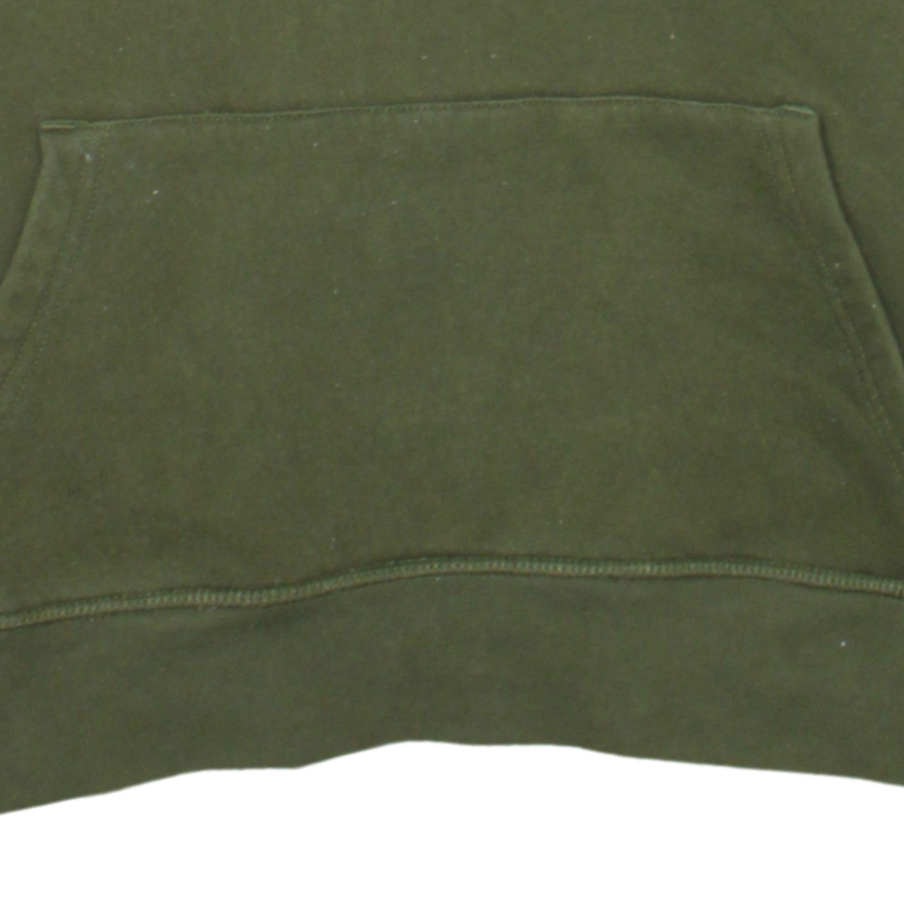 Tommy Hilfiger Men's Green Pullover Hoodie Small Logo Fleece