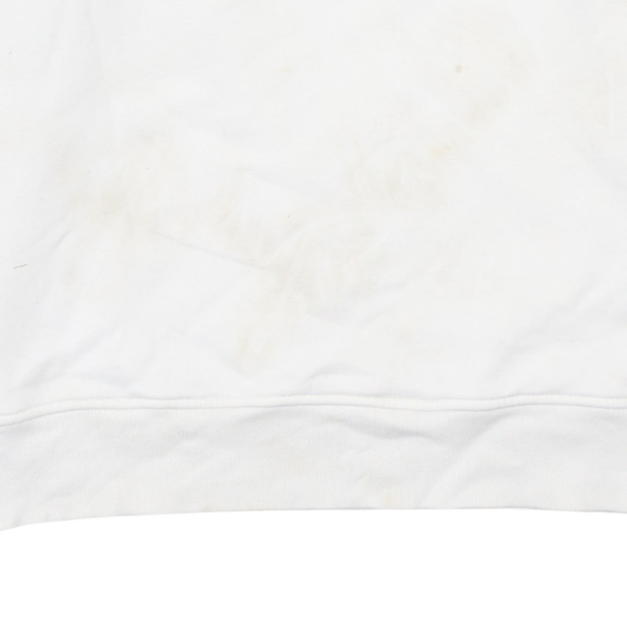 GAP Men's White Grey Logo 1969 Crew Neck Pullover Sweatshirt L