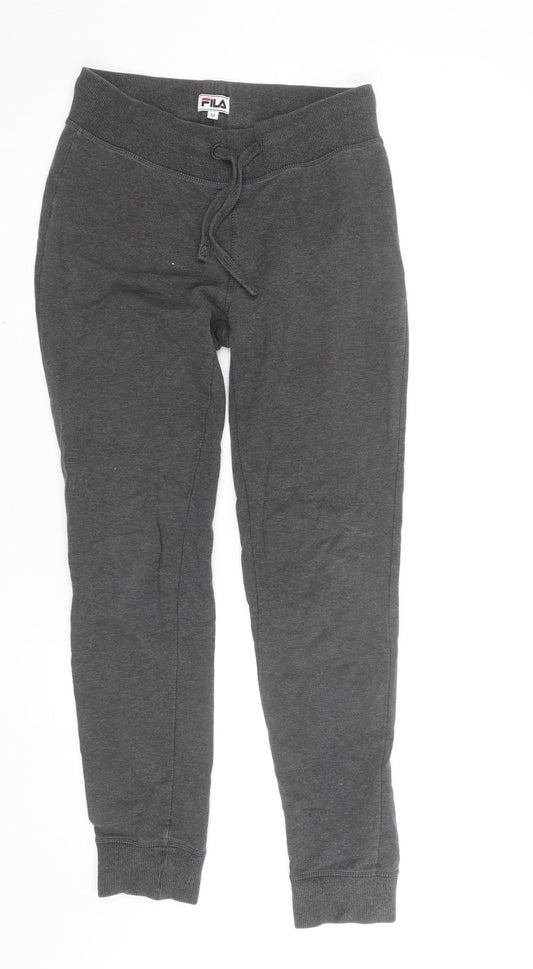 Fila Men’s Grey Jogger Sweatpants Medium Regular Fit