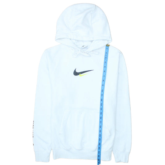 Nike Men's White XS Pullover Hoodie with Logo
