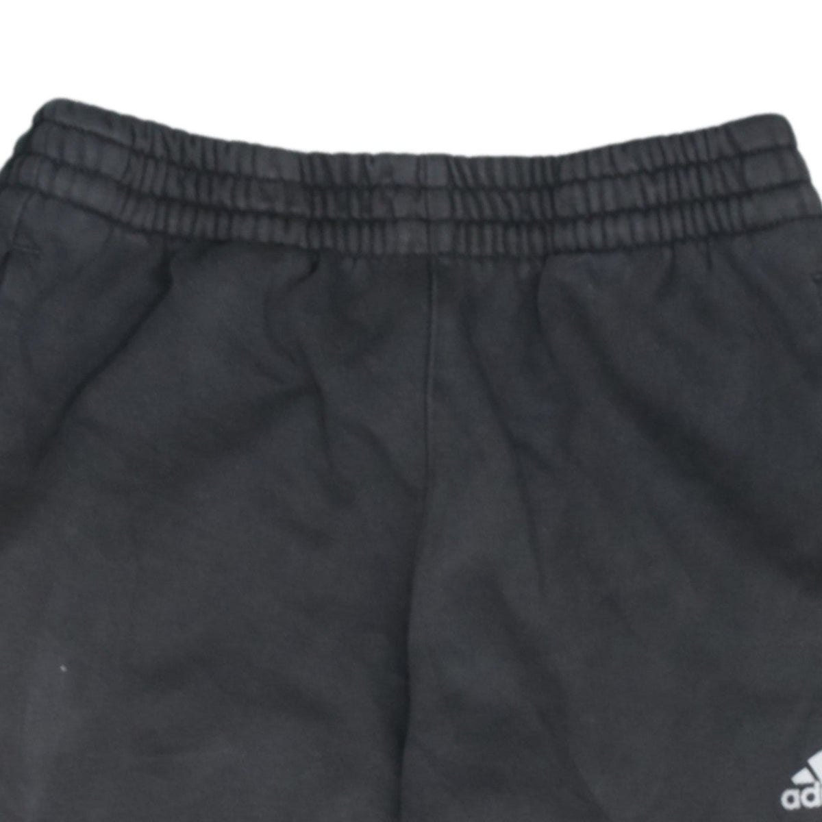 Additional view of Adidas boys’ black track pants 11-12 years elastic waist fleece joggers