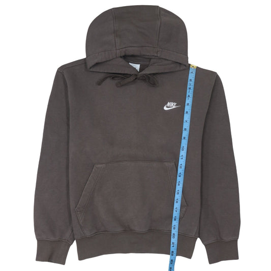 Nike Men's Brown XS Pullover Hoodie Fleece Sweatshirt