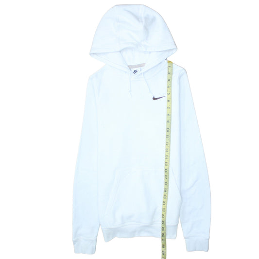 Nike Mens White XS Pullover Hoodie Fleece Sportswear Sweatshirt