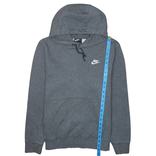Nike Men's Grey Pullover Hoodie Small Regular Fit Fleece
