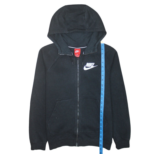 Nike Men's Black Full Zip Hoodie Size S Fleece Sportswear