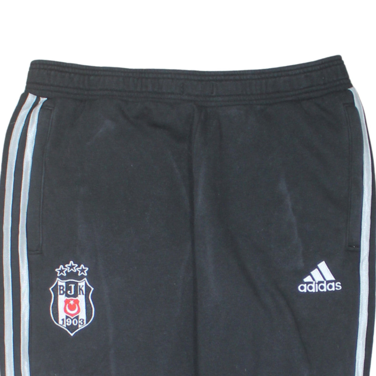 Additional view of Adidas men’s black l track pants football tapered joggers