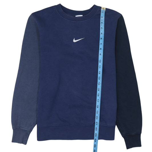 Nike Men Blue XS Crew Neck Pullover Sweatshirt