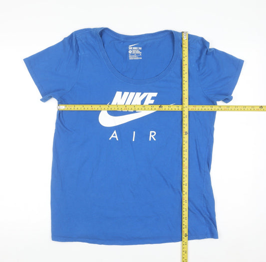Nike Men's Blue XL Athletic Fit Air Logo Sports T-Shirt