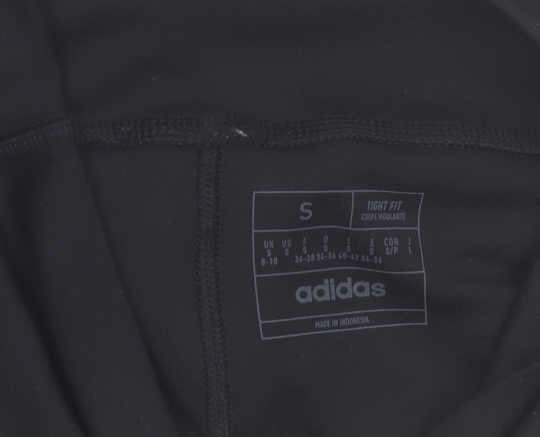Additional view of Adidas women’s black s slim fit stretch sports leggings