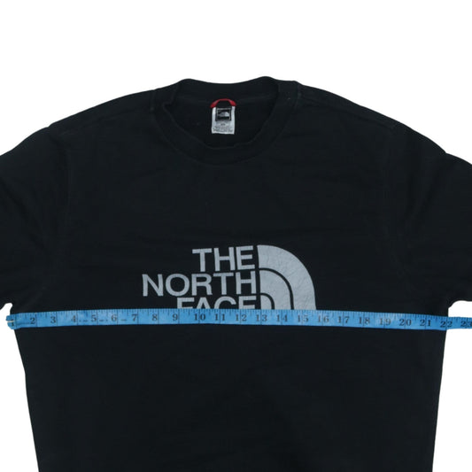 The North Face Men's Black M Crew Neck Logo Pullover Sweatshirt