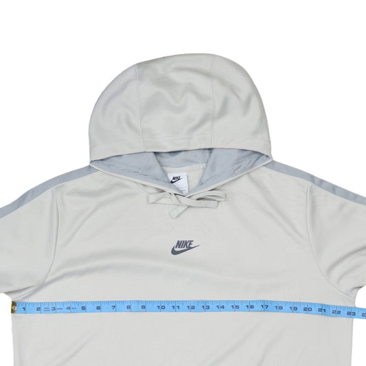 Nike Men's Grey Pullover Hoodie L Lightweight Sportswear