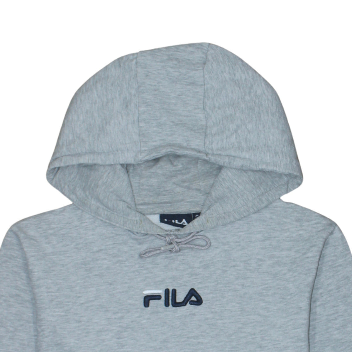Additional view of Fila Men's Small Grey Pullover Hoodie Embroidered Logo