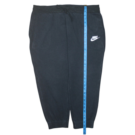 Nike Men's Black XL Jogger Sweatpants Elastic Waist Tapered Fit