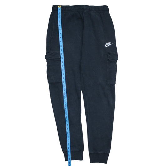 Nike Men's Black Cargo Jogger Trousers Small Regular Fit