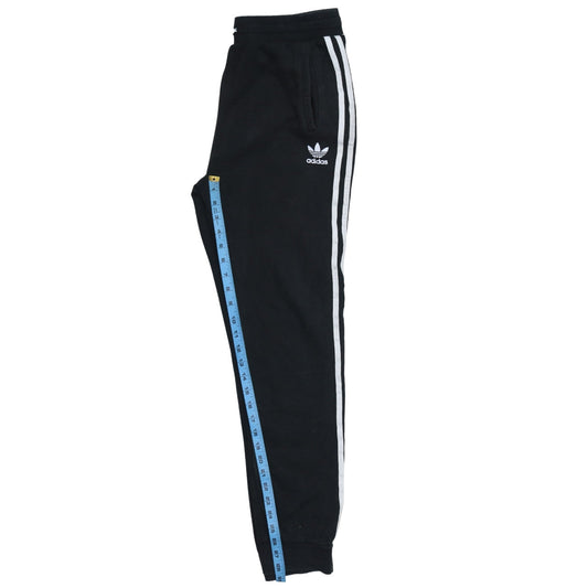 Adidas Boys Black Jogger Trousers 15-16 Years Elastic Waist Pockets