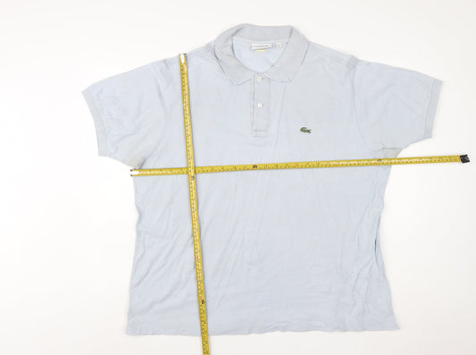Lacoste Men's Blue Classic Fit Cotton Polo Shirt 2XL
