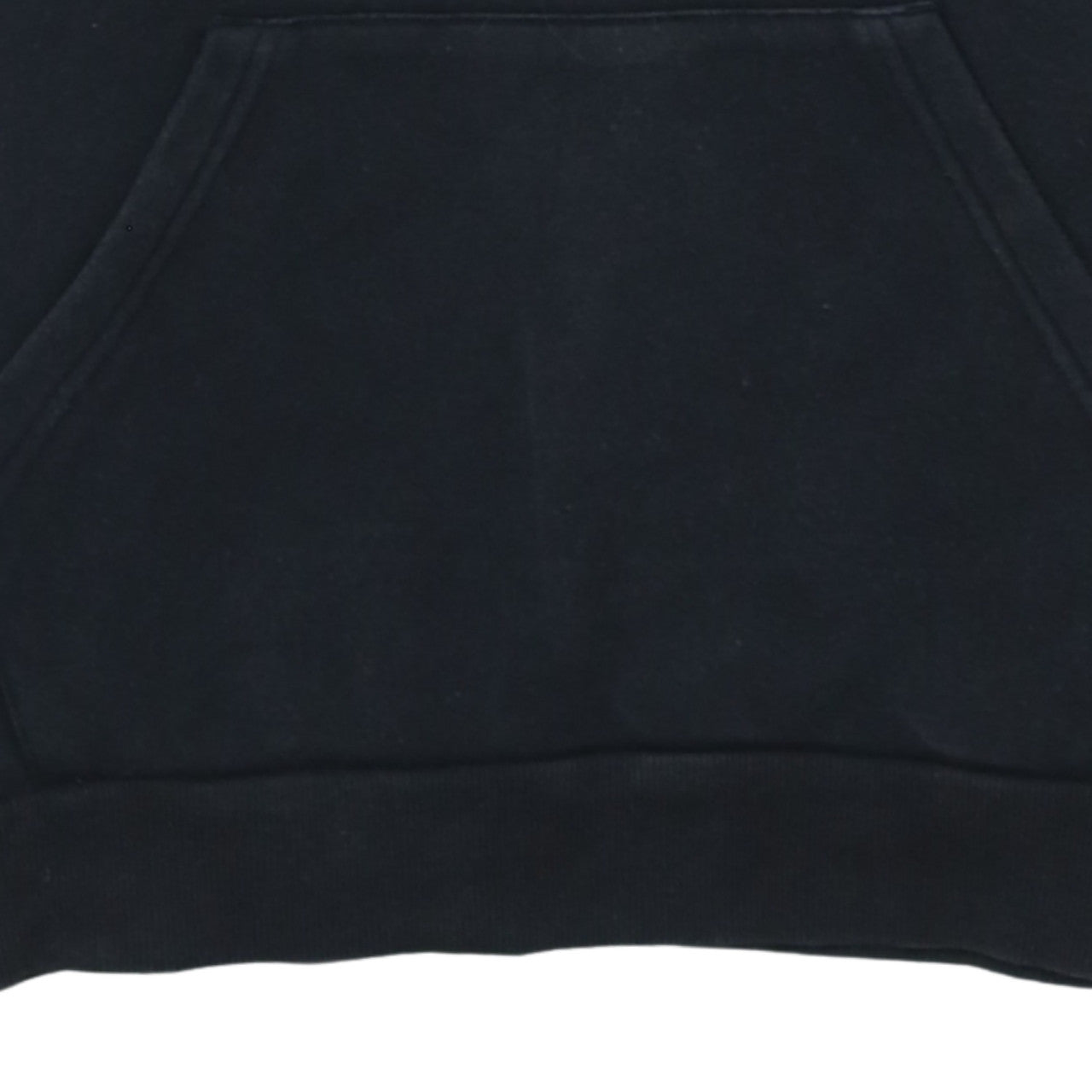 Adidas Boys Black Pullover Hoodie 14-15 Years Cotton Blend Casual Sportswear