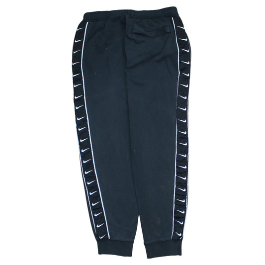 Nike Men's Black M Sports Jogger Sweatpants with Side Stripe
