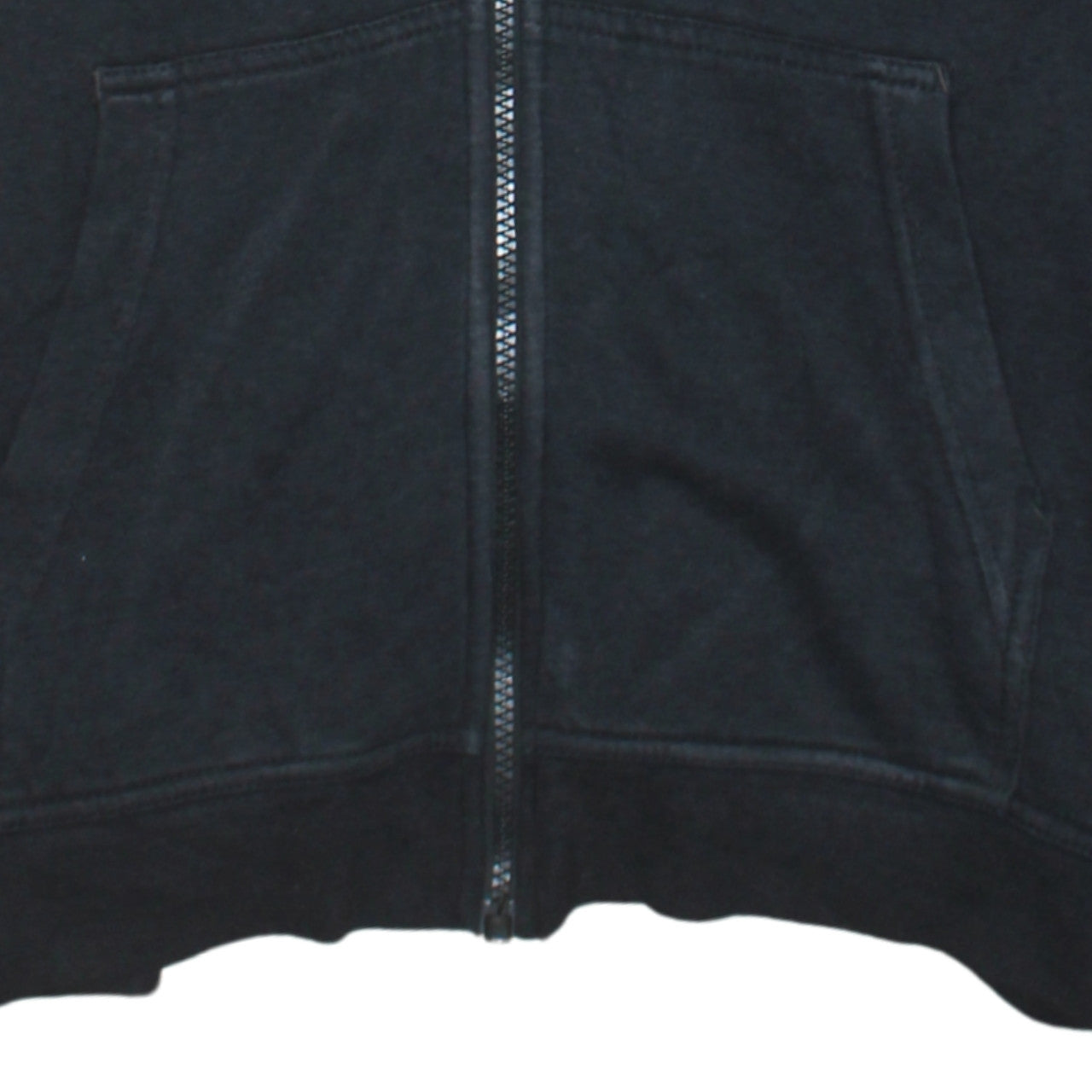 Nike Men's Black Full Zip Hoodie Size M Fleece Hooded Sweatshirt