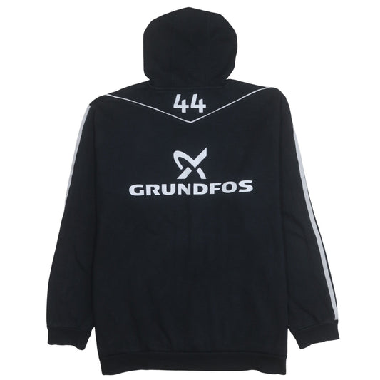 Adidas Mens Black 2XL Pullover Hoodie Sports Style