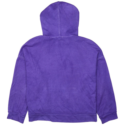 Levi's Men's Purple Pullover Hoodie Small Graphic Logo Fleece