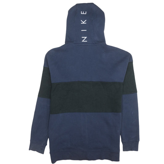 Nike Air Men's Blue Full Zip Hoodie Size M Cotton Blend