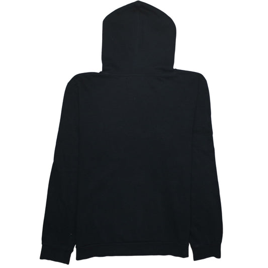 Nike Men's Black Pullover Hoodie Small Cotton Blend Embroidered Logo