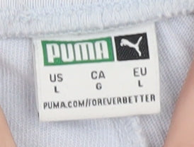 Puma Men's Blue Lightweight Sports Shorts Size L
