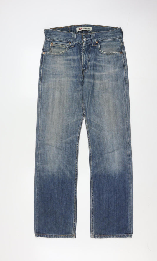 Levi’s 506 Standard Men's Blue Straight Fit Denim Jeans W39 L32