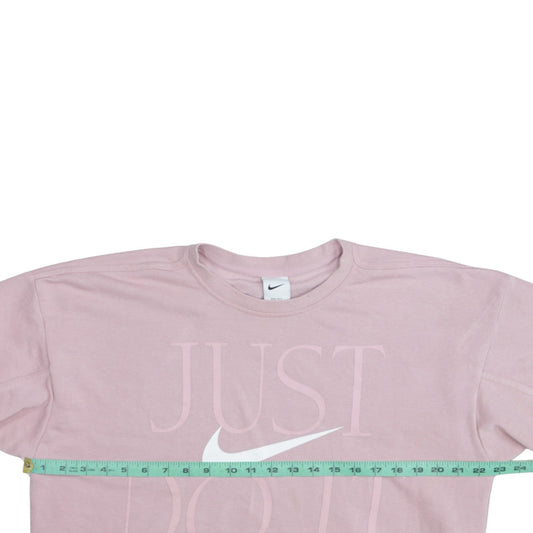 Nike Women's Pink Dri-Fit Pullover Sweatshirt Small