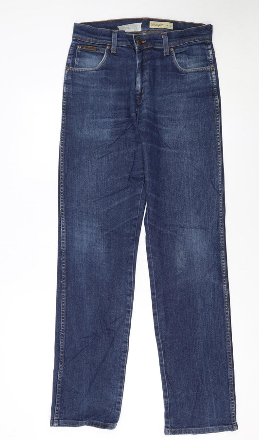 Wrangler Men's Blue Texas Stretch Straight Denim Jeans W31 L34