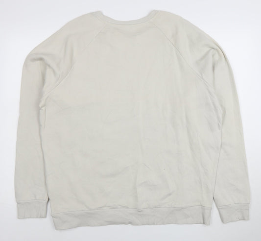 Under Armour Women's Beige Loose Fit Sweatshirt Size L