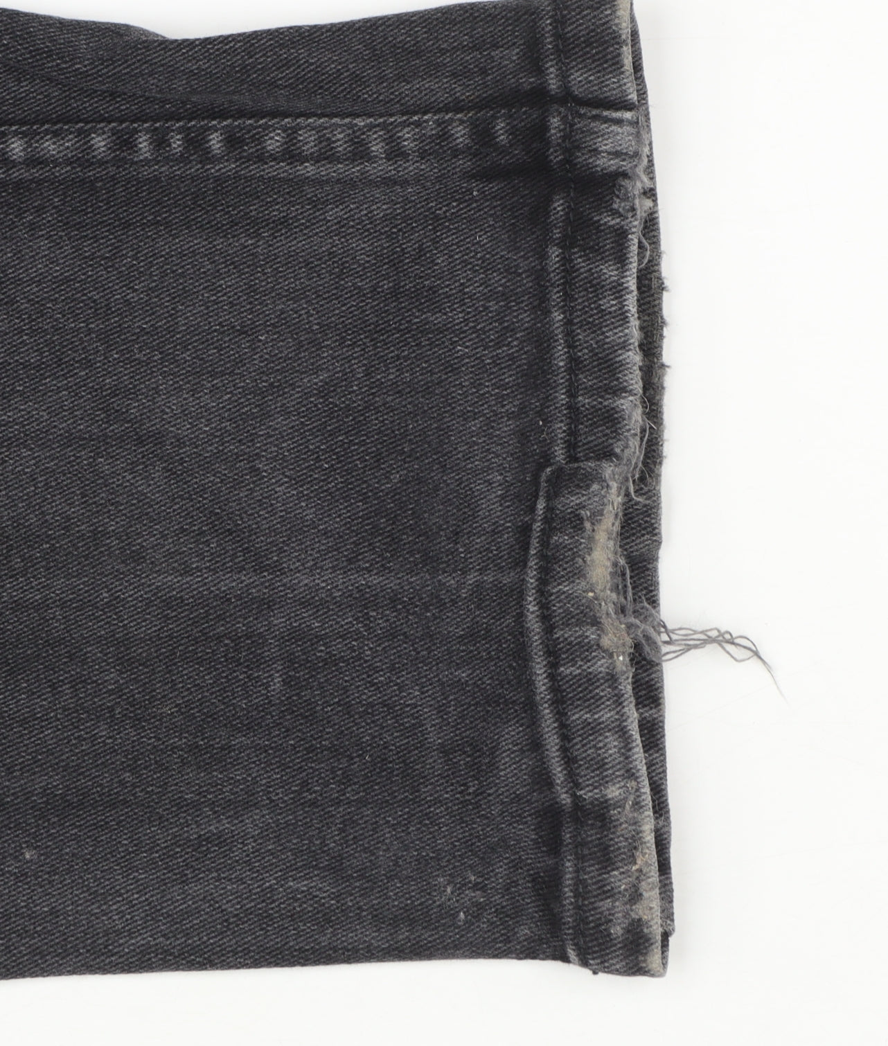 Wrangler Men's Black Grey Straight Texas Stretch Jeans W33 L34