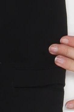 Additional view of Fila men’s black jogger trousers, size M, regular fit cotton blend
