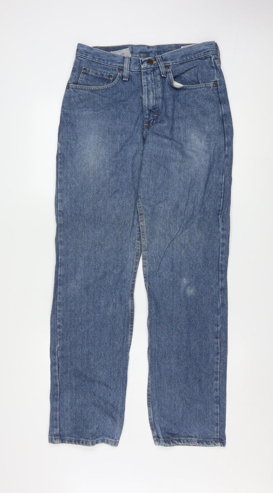 Wrangler Men's Blue Regular Fit Straight Denim Jeans 30x30