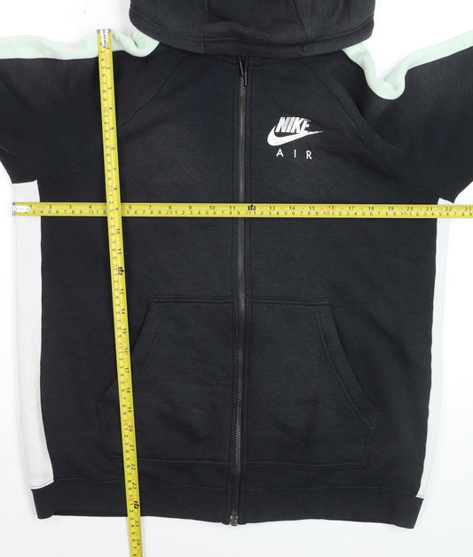 Nike Men’s Black Full Zip Hoodie M Sports Fleece