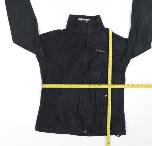 Columbia Women's Black Fleece Full Zip Outdoor Jacket Size L