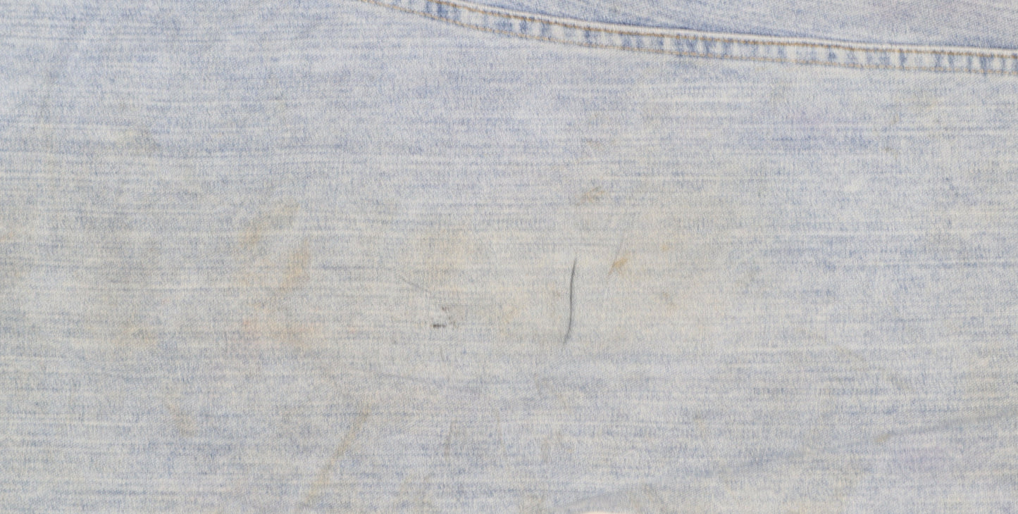Lee Men's Blue Relaxed Fit Straight Leg Jeans Size 32x34