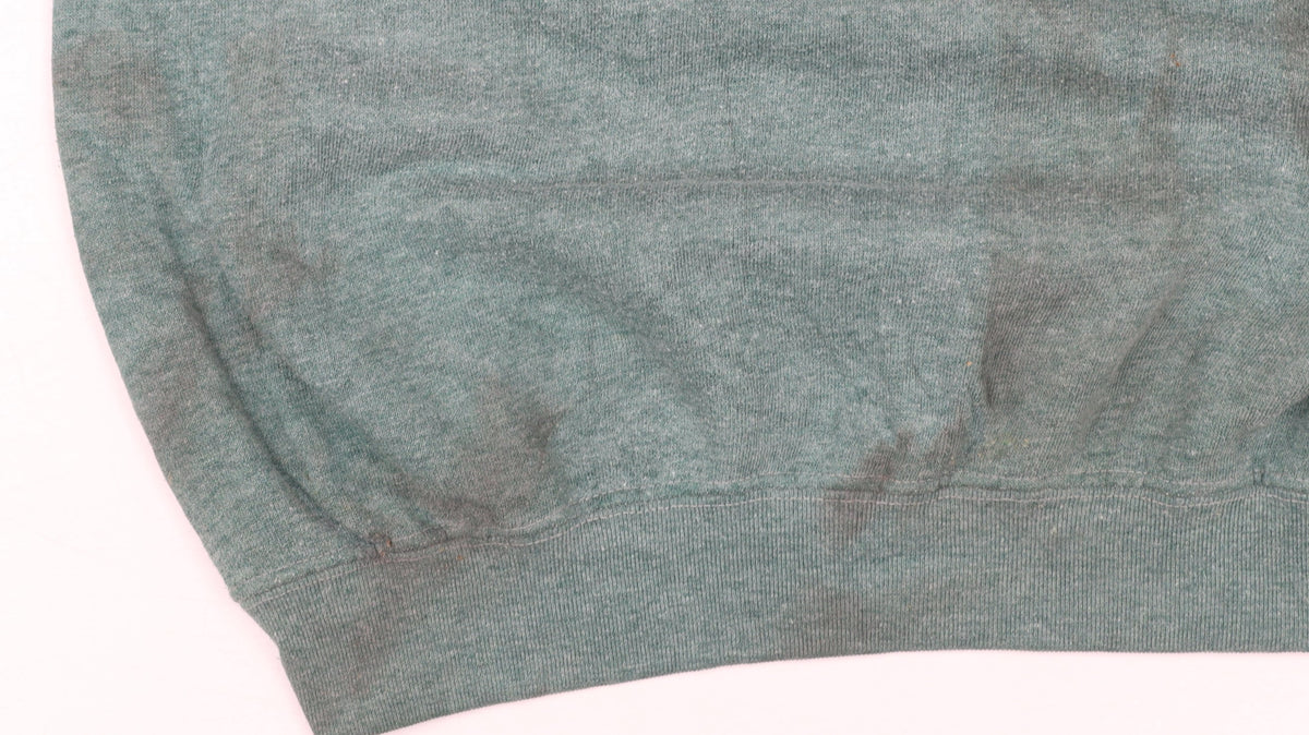 Additional view of Lee Cooper Men's Green Crew Neck Pullover Sweatshirt L