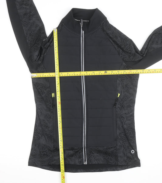Marks and Spencer Goodmove Women's Black Size 10 Track Jacket