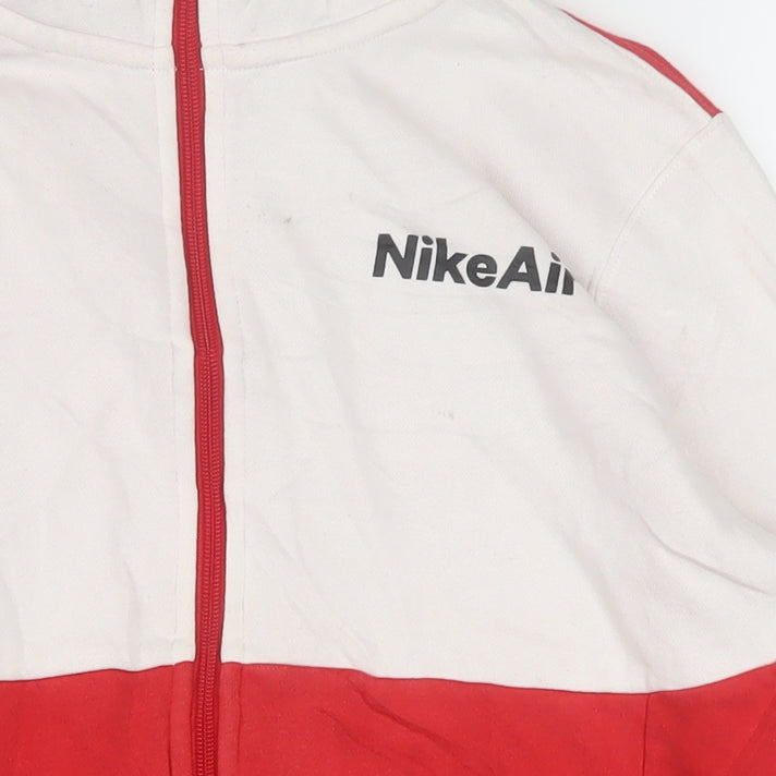 Additional view of Nike boys’ red white black full zip hoodie xl (158-170cm) cotton blend