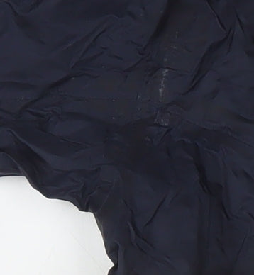 Additional view of Adidas boys’ blue windbreaker jacket 14-16 years hooded zip lined sports