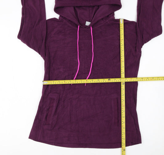 Columbia Women's Purple Pullover Hoodie Size L Hooded Fleece