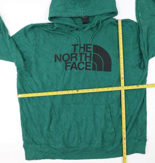 The North Face Mens Green 2XL Pullover Hoodie Outdoor Fleece