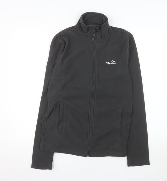 Peter Storm Womens Black XS Fleece Full Zip Outdoor Jacket