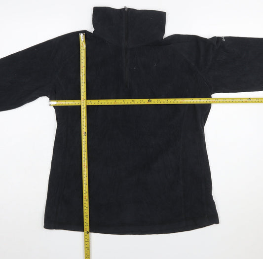Columbia Women Black Fleece Pullover Sweatshirt XL